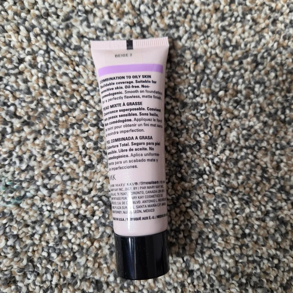 Mary Kay TimeWise Matte-Wear Liquid Foundation Beige 2 1oz Combination Oily Skin